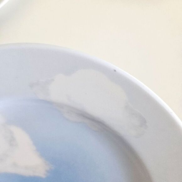 Nick & Nora (Set Of 4) Box 222 Fifth Cloud Nine Porcelain Salad Snack Plates - Picture 6 of 6